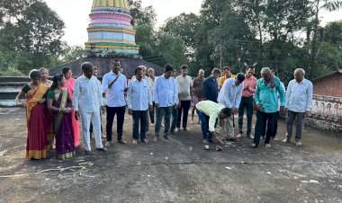 घोणसरी येथिल श्री विठ्ठल रखुमाई मंदिर सभागृह दुरुस्ती कामास आम राणे यांच्या माध्यमातून मंजूरी  माजी सभापती मनोज रावराणे यांचे विशेष प्रयत्न.