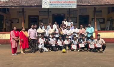 मुंबई विद्यापीठ हॉलीबॉल स्पर्धेत खर्डेकर महाविद्यालयाचे यश