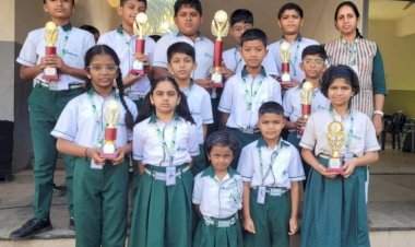 स्टेपिंग स्टोन ग्लोबल स्कूलच्या विद्यार्थ्यांचे राज्यस्तरीय अॅबॅकस स्पर्धेत यश