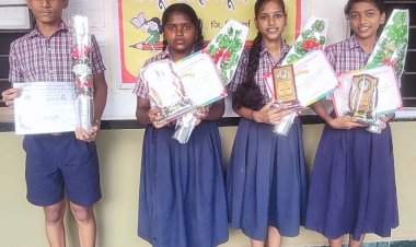 विविध स्पर्धेत वेंगुर्ला येथील अणसूर पाल हायस्कूल शाळेच्या विद्यार्थ्यांचे यश