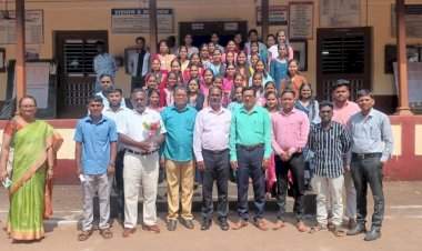 बॅ. बाळासाहेब खर्डेकर महाविद्यालयात तृतीय वर्ष विद्यार्थ्यांचा निरोप समारंभ संपन्न