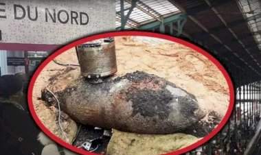 पॅरिसमध्ये सापडला दुसऱ्या महायुद्धातील बॉम्ब