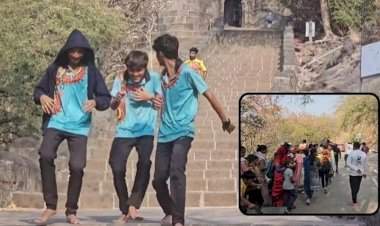 शिवनेरी किल्ल्यावर गेलेल्या पर्यटकांवर मधमाश्यांचा हल्ला, ५० हून अधिक पर्यटक जखमी