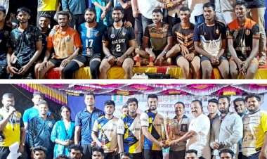 खासदार नारायण राणे यांच्या वाढदिवसानिमित्त व्हॉलीबॉल स्पर्धा उत्साहात संपन्न