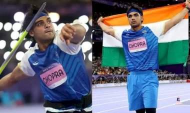 नीरज चोप्राने जिंकले सुवर्णपदक......वर्ल्ड ॲथलेटिक्स स्पर्धेत फडकावला तिरंगा