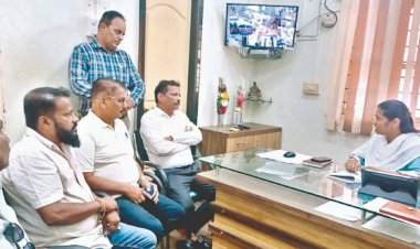 सावंतवाडी मोती तलाव प्रदूषण प्रश्नी शिवसेना जिल्हाप्रमुख संजू परब आक्रमक