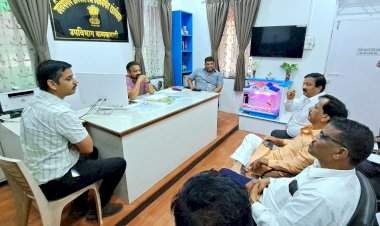 कासार्डेतील अवैध उत्खननावर कारवाई न करण्यासाठी प्रांताधिकारी, तहसीलदारांवर दबाव......शिवसेना उद्धव बाळासाहेब ठाकरे शिष्टमंडळाचा आरोप