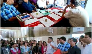 २० जूनपर्यंत आयुक्तांसोबत बैठक लावा अन्यथा २१ जून रोजी ठिय्या आंदोलन छेडू.......शिवसेना शिष्टमंडळ यांचा महाविद्यालयाच्या अधिष्ठाता यांना इशारा