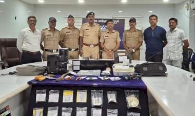 कुडाळ तालुक्यात झालेल्या घरफोड्यांचा तपास लावण्यात सिंधुदुर्ग पोलिसांना यश