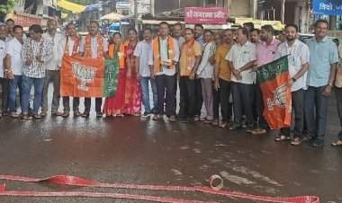 रवींद्र चव्हाण यांच्या भाजप प्रदेशाध्यक्ष नियुक्तीनंतर कणकवलीत जल्लोष