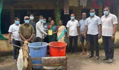 कणकवली तालुक्यातील कलमठ ग्रामपंचायतीचा स्वच्छता जागर