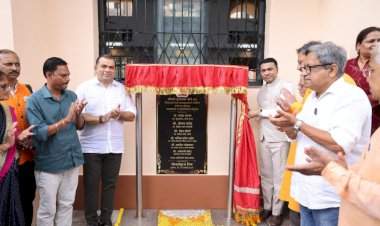 गोवा पर्वरी येथील वास्तूचा नामकरण सोहळा मुख्यमंत्री यांच्या हस्ते संपन्न