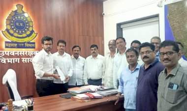 जिल्ह्यातील हत्ती प्रश्नी काँग्रेस आक्रमक....उपवनसंरक्षक यांची घेतली भेट