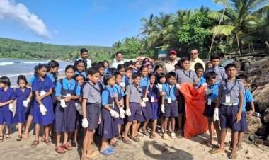 आंतरराष्ट्रीय स्वच्छता दिनानिमित्त मेढा निवती ग्रामपंचायतच्यावतीने स्वच्छता अभियान संपन्न