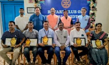 वेंगुर्लेतील ५ उत्कृष्ट शिक्षक रोटरी एक्सलन्सी अवॉर्डने सन्मानित