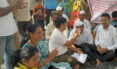 वेंगुर्ला तहसीलदार यांच्या आश्वासनानंतर शिरोडा ग्रामस्थांचे उपोषण स्थगित