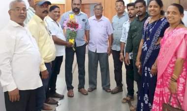 जिल्हाधिकारी तृप्ती धोडमिसे यांची पोलीस पाटील संघटनेने घेतली सदिच्छा भेट