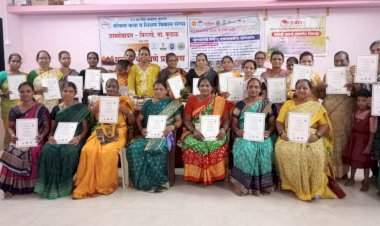 महिलांसाठी रोजगारनिर्मितीचा नवा मंत्र.....मसाले तयार करण्याच्या प्रशिक्षणातून स्वावलंबनाचा मार्ग