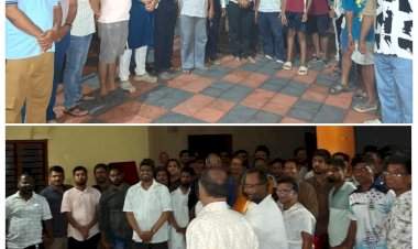 मळगावात ग्रामविकास परीवर्तन सेनेची प्रभावी बैठक.....गावात १००% परिवर्तनचा नारा