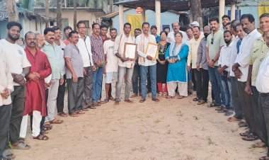 शिरोडा - वेळागर वाडीतील शूर नागरिकांचा भाजपाच्यावतीने गौरव