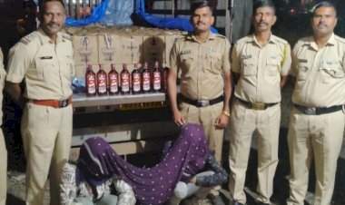 मुंबई-गोवा महामार्गावर गोवा बनावटीची दारू जप्त