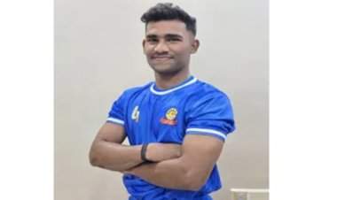 कुडाळ पांग्रड गावचा सुपुत्र विराज मर्गज याची मुंबई उपनगर कबड्डी संघात निवड