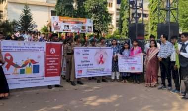 एड्समुक्तीचा निर्धार, आरोग्याचा अधिकार......जनजागृती रॅलीमुळे सामाजिक भान दृढ