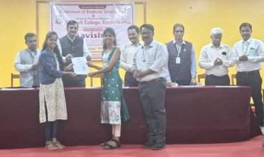 मुंबई विद्यापीठाच्या २० व्या आविष्कार स्पर्धेत फोंडाघाट महाविद्यालयाचा गौरव.....कु. नीता धुरी व कु. श्रुती धवण यांची मुंबई येथे होणाऱ्या अंतिम फेरीसाठी निवड