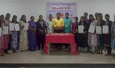 ज्वेलरी कौशल्य प्रशिक्षणामुळे आंदुर्लेतील युवतींसाठी उद्योजकतेच्या नव्या वाटा