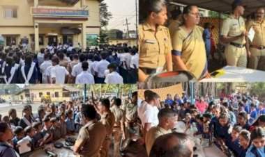 कणकवली पोलीस ठाण्यात पोलीस रेझिंग डे सप्ताह उत्साहात साजरा