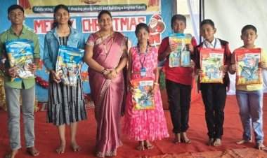 सिंधुदुर्ग विद्यानिकेतन इंग्लिश स्कूलच्या विद्यार्थ्यांचे 'नवनीत ड्रॉइंग' स्पर्धेत सुयश