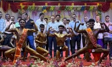 बॅ. बाळासाहेब खर्डेकर महाविद्यालयात आंतरवर्गीय शरीर सौष्ठव स्पर्धा संपन्न