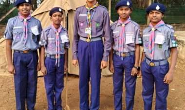 राज्यस्तरीय स्काऊट राज्य पुरस्कार चाचणीत आंबेगाव शाळेचे घवघवीत यश