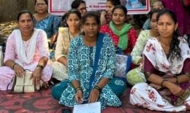 अन्यायाच्या विरोधात सावंतवाडीत गर्भवती महिलेचे आमरण उपोषण