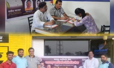 झाराप येथे मनसे टेलिकॉम सेनेच्या संपर्क कार्यालयाचे उद्घाटन