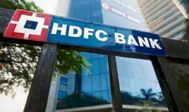 देशातील सर्वात मोठी प्रायव्हेट बँक असलेल्या एचडीएफसी बँकेच्या शेअर्समध्ये मोठी घसरण