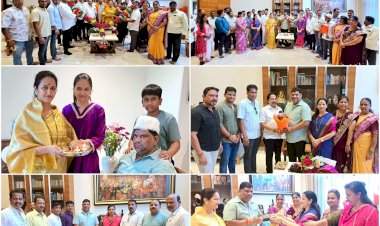 वाढदिवसानिमित्त कणकवलीत माजी आमदार वैभव नाईक यांच्यावर शुभेच्छांचा वर्षाव