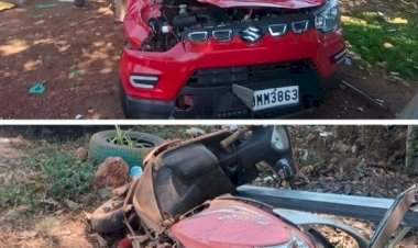 बांद्यात भरधाव कारच्या धडकेत तरुण गंभीर जखमी