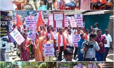 राज्य सरकारने मच्छिमारांना हलक्यात घेऊ नये- वैभव नाईक.....ठाकरे शिवसेना आणि मच्छीमारांचा मालवणात भव्य मोर्चा