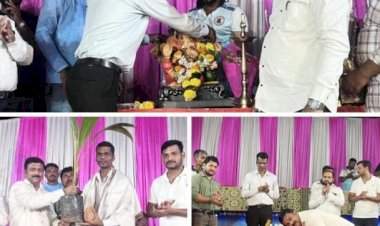 भव्य नाईट क्रिकेट स्पर्धेचा परूळे येथे जल्लोषमय शुभारंभ