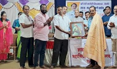 भाजपा जिल्हा उपाध्यक्ष प्रसन्ना देसाई यांचा वेतोरे येथे सन्मान