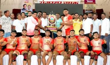 जय भारत मुंबई शहर संघ ठरला यंगस्टार कब्बडी स्पर्धेचा मानकरी
