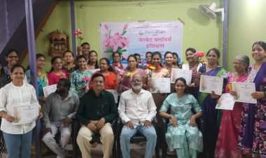 संकल्प प्रतिष्ठानच्या ‘वेल्वेट फ्लॉवर्स’ प्रशिक्षणाला सिंधुदुर्ग, रत्नागिरी आणि गोव्यातून उत्स्फूर्त प्रतिसाद!