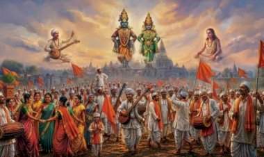 सिंधुदुर्गच्या अल्पेश घारेची आंतरराष्ट्रीय स्तरावर झेप...कल्पकतेतून साकारलेल्या 'पंढरीच्या सोहळ्या'सह 'शिवरायांचे' भव्य चित्र अमेरिकेला रवाना