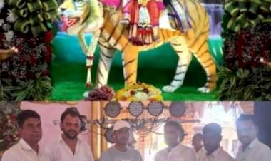 रेडी येथे सप्ताहानिनित्त श्री. माऊली देवीचे व्याघ्रेश्वरी रूपात' दर्शन....जिल्हा पोलीस अधीक्षक मोहन दहिकर यांनी घेतले दर्शन