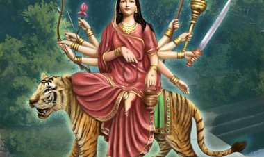 शारदीय नवरात्रोत्सव २०२६......तिसऱ्या माळेचे तेज - कपाळी चंद्र-घंटा आणि अंगी लाल शौर्याची गाथा, जेव्हा सौम्यताच बनते शस्त्र !