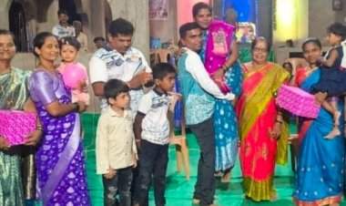 माऊली मंदिरात रंगला पैठणीचा खेळ; शेर्लेतील होम मिनिस्टर स्पर्धेत सुप्रिया वारंग अव्वल!