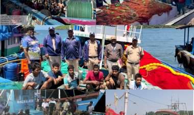 अवैध समुद्री मासेमारीला दणका! सिंधुदुर्गात २४८ नौकांवर २.२५ कोटींचा दंड.....मंत्री नितेश राणे यांनी मत्स्यव्यवसाय मंत्री म्हणून पदभार स्वीकारल्यानंतर विभागाने आज पर्यंत केलेली कारवाई.....कारवाई साठी गस्ती नौका आणि ड्रोन देखरेख यंत्रणा केली सक्रिय.....नियमभंग करणाऱ्या नौकांविरोधात कारवाई सुरूच राहणार; मत्स्य विभागाचा इशारा