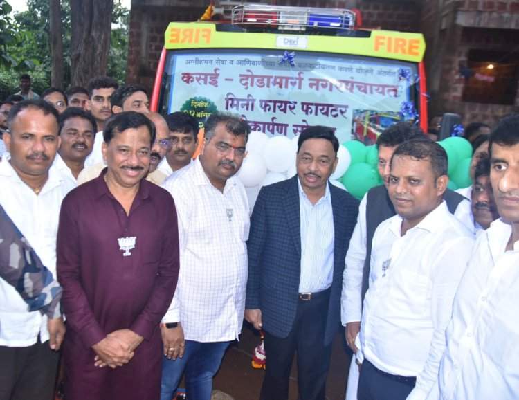 जिल्ह्याच्या विकासासाठी सर्वांनी योगदान द्यावे : केंद्रीयमंत्री नारायण राणे.  दोडामार्ग नगर पंचायत कार्यालयाचा भूमिपूजन सोहळा संपन्न.