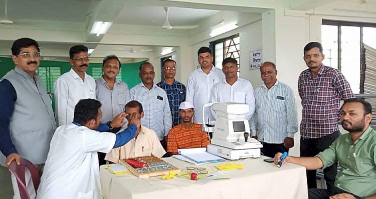 श्री कुणकेश्वर मंदिर देवस्थान ट्रस्टच्या वतीने आयोजित महाआरोग्य शिबीराला उत्स्फूर्त प्रतिसाद.